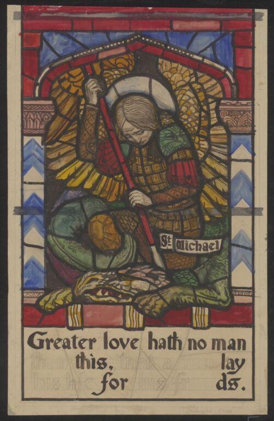 Drawing, Robert Anning Bell, 1921