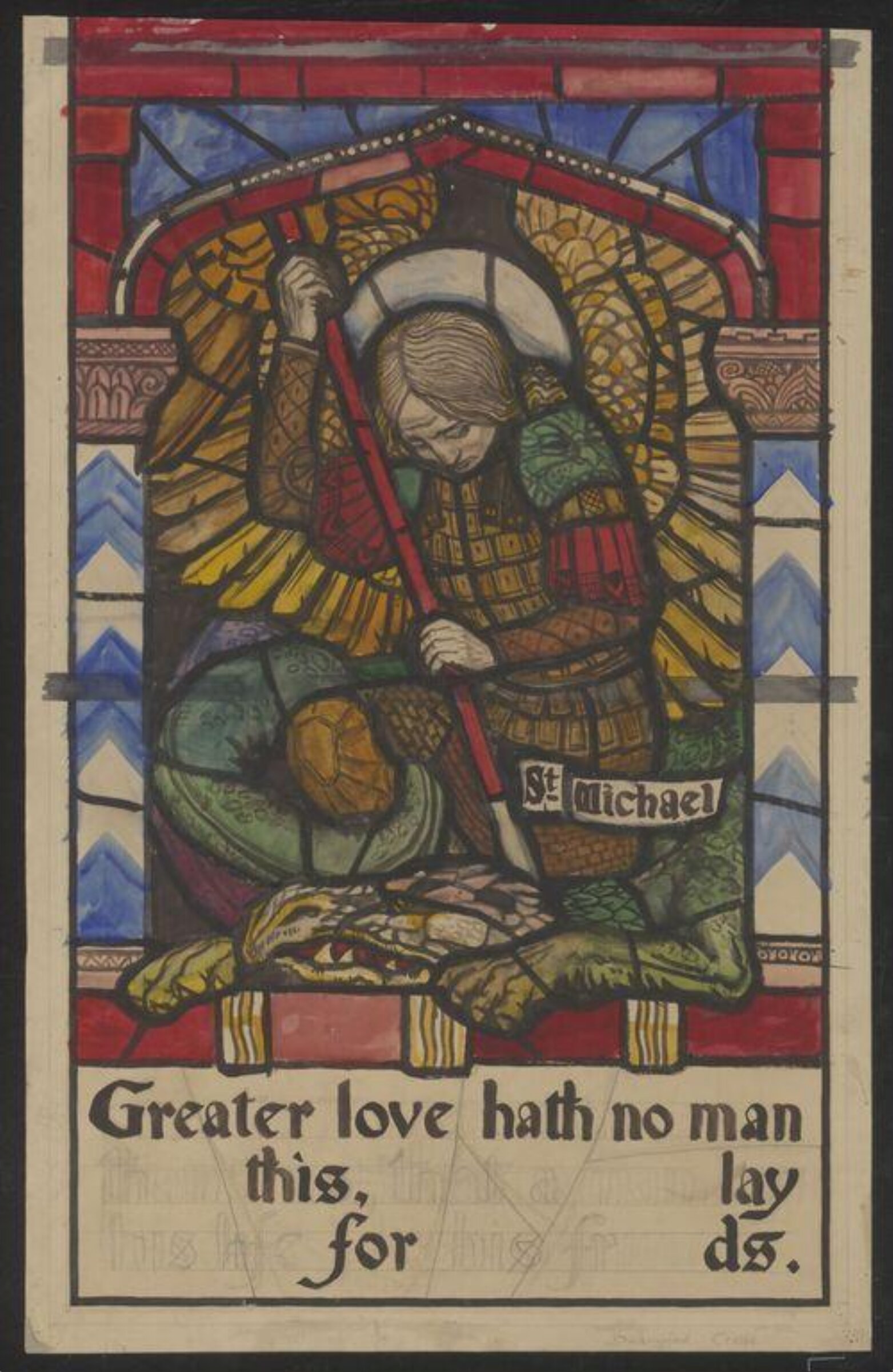Drawing, Robert Anning Bell, 1921