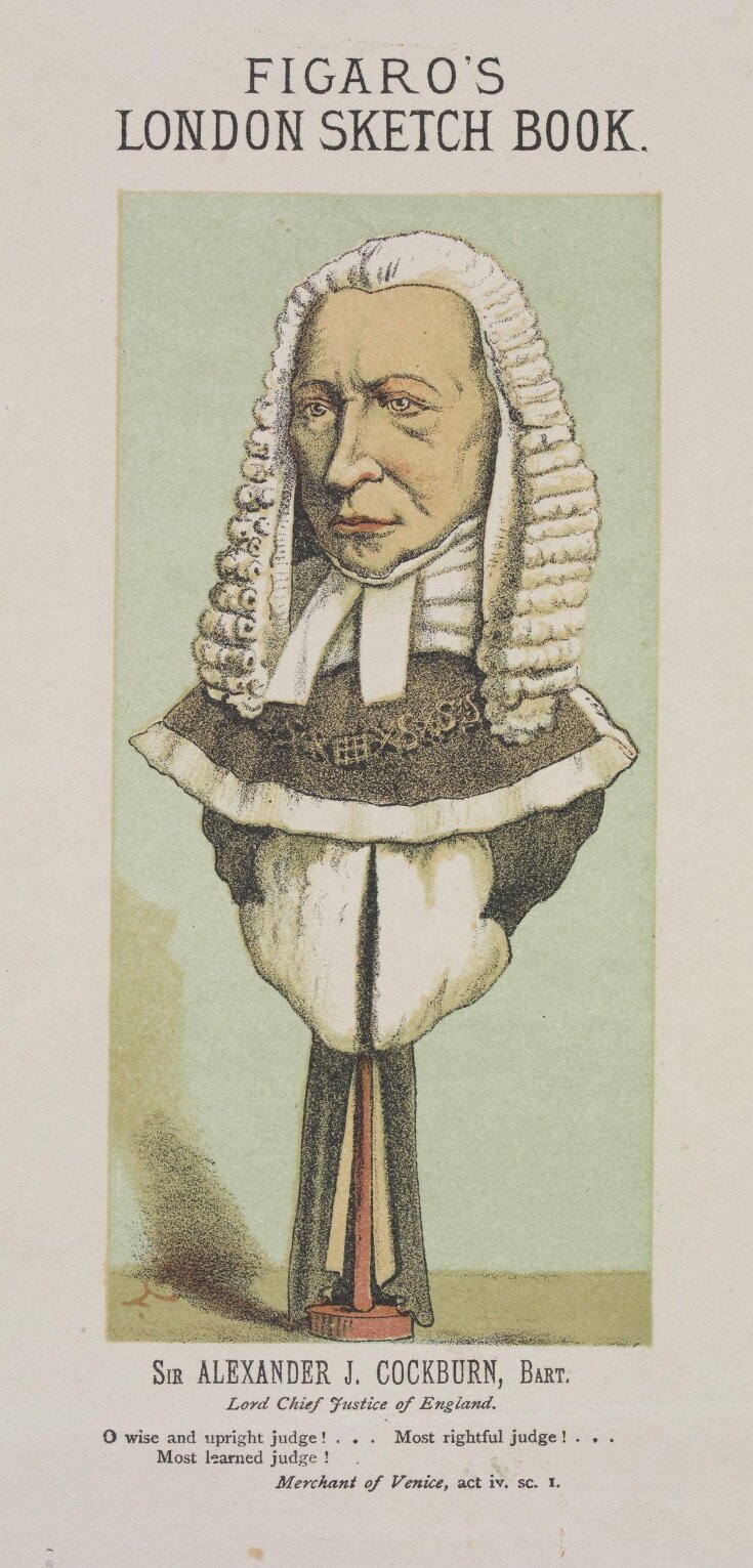 Sir Alexander J.Cockburn, Bart. Lord Chief Justice of England. top image