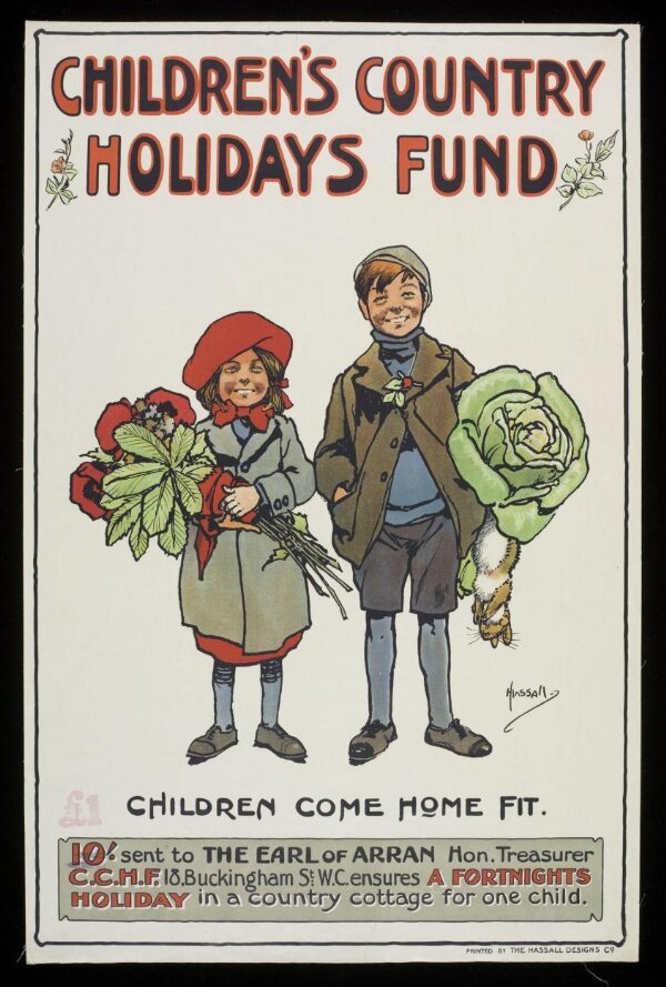 Children's Country Holiday Fund Hassall, John (RI, RWA) V&A Explore