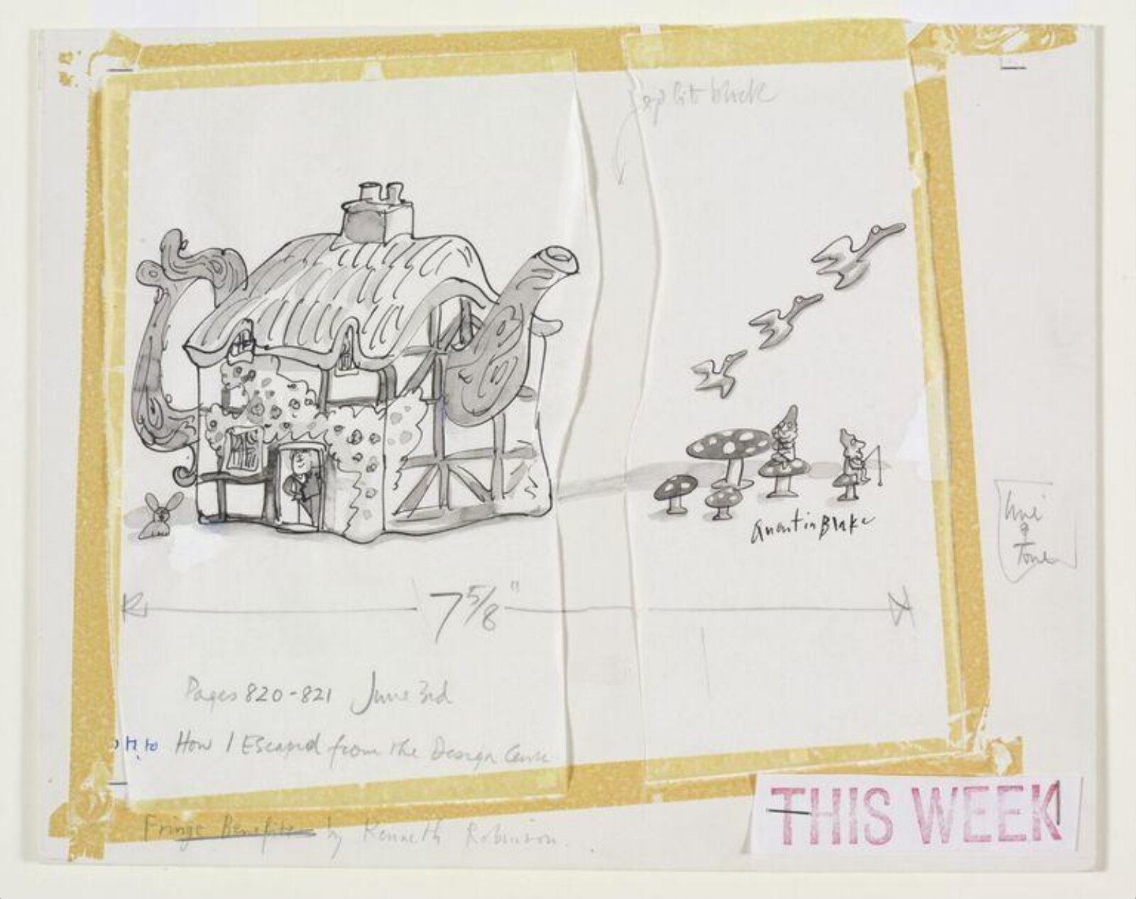 Drawing, Quentin Blake