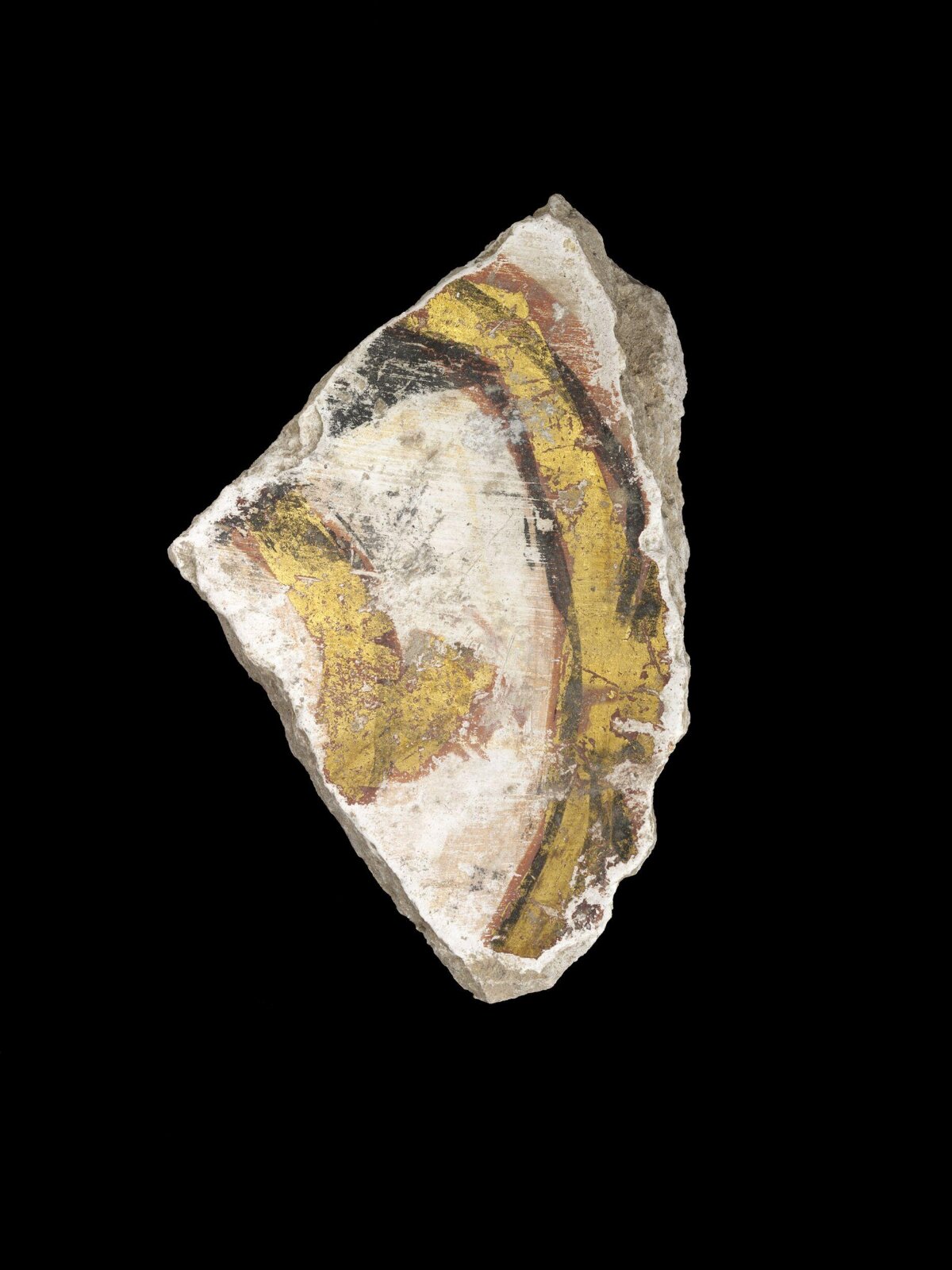 Wall painting fragment, 836-900