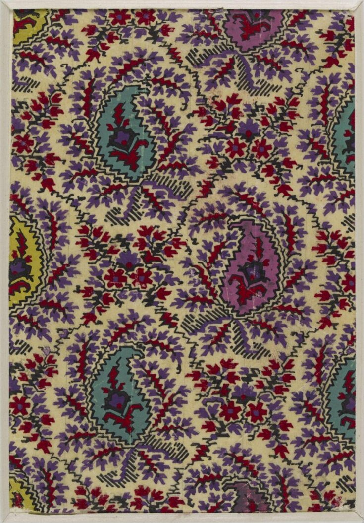 Design for a Paisley shawl | George Haité | V&A Explore The Collections