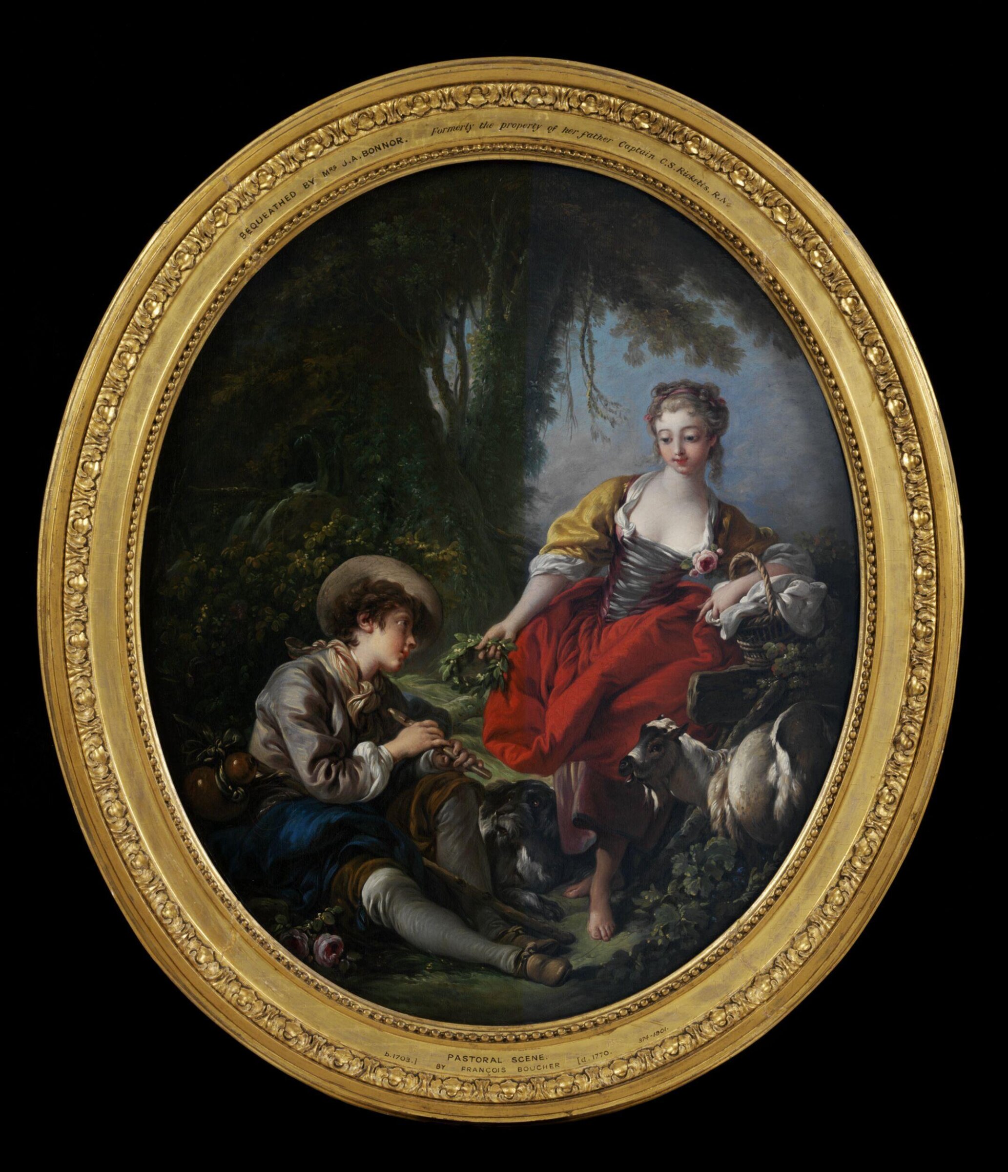 Pastorale, François Boucher, 1763