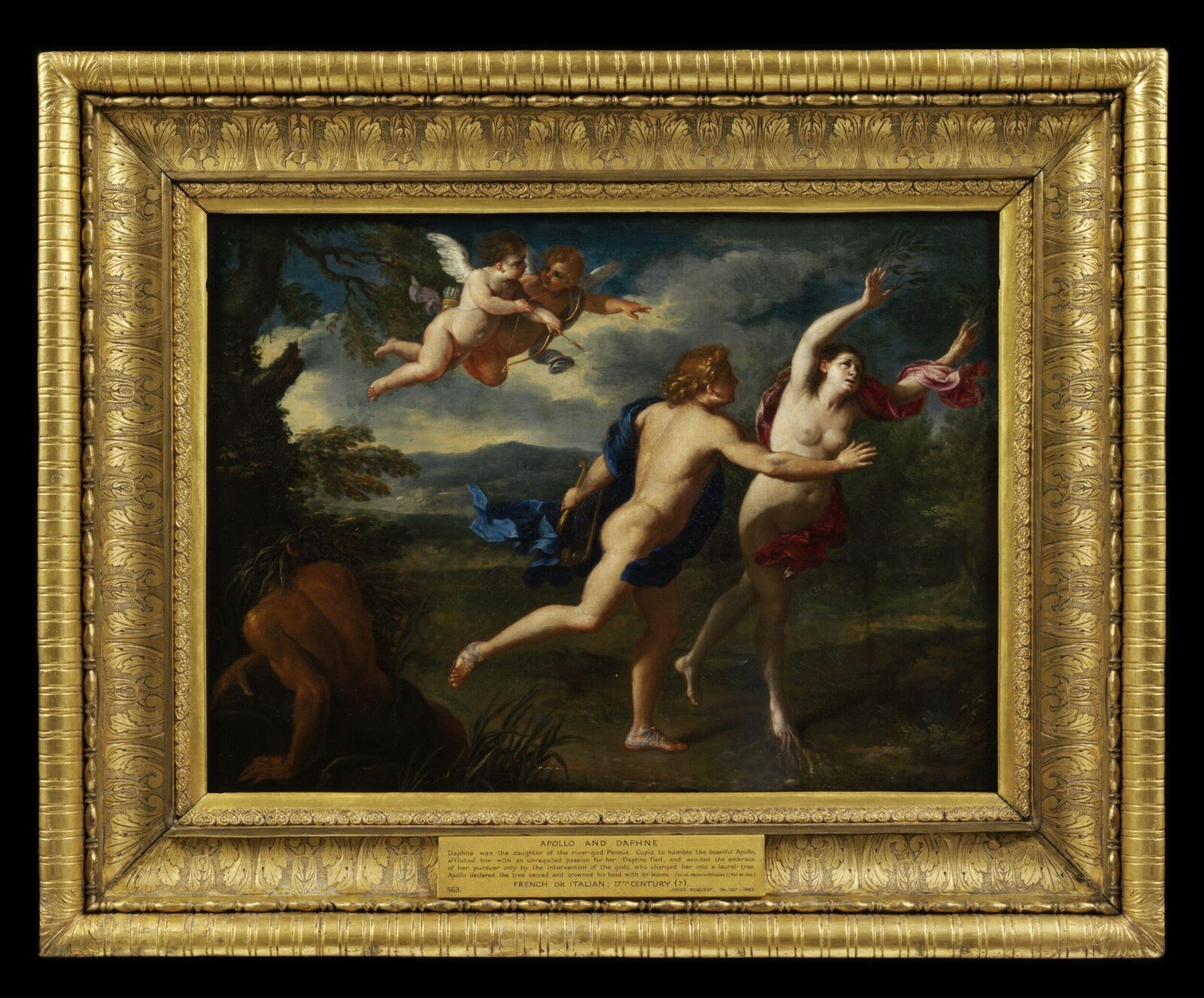 Apollo and Daphne, Карло Маратта, конец XVII века