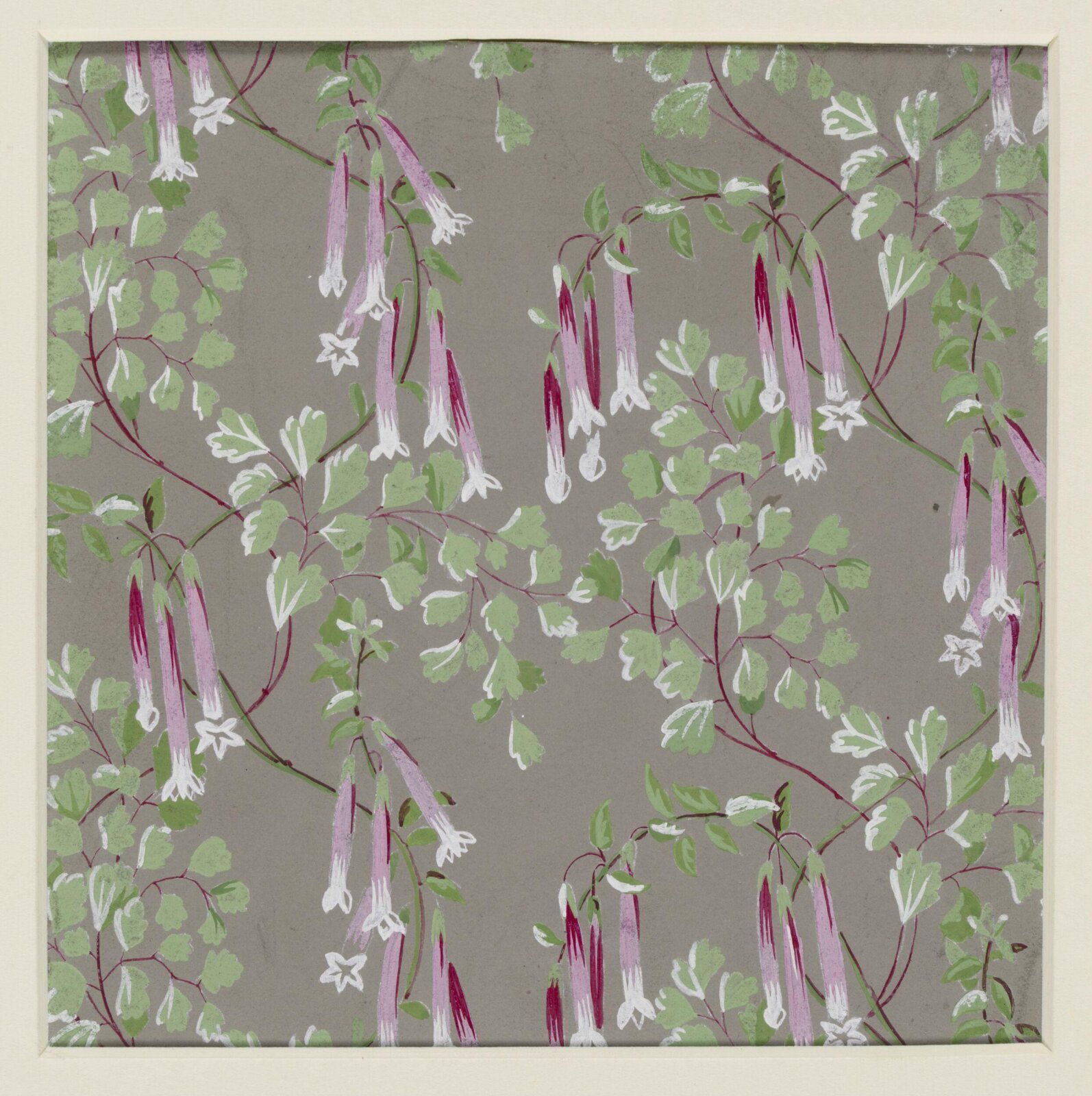 Fabric designs, Florence Collins, ca. 1851