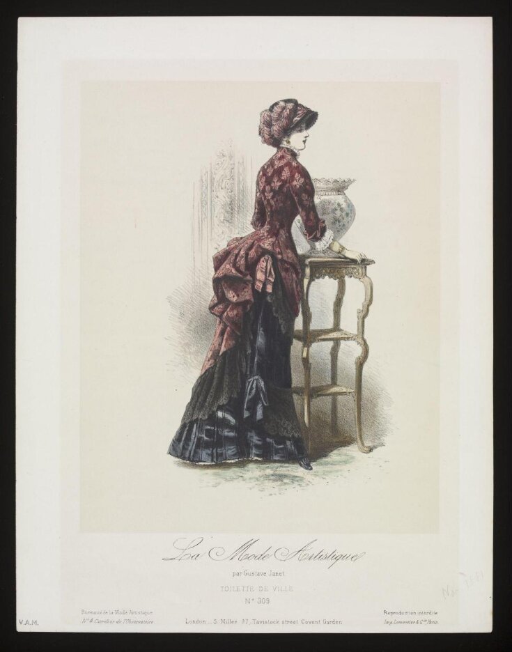 Fashion Plate | Gustave Janet | V&A Explore The Collections