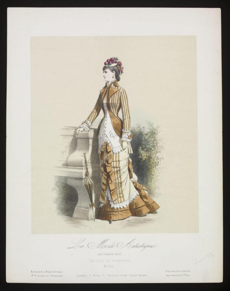 Fashion Plate Gustave V&A Explore The Collections