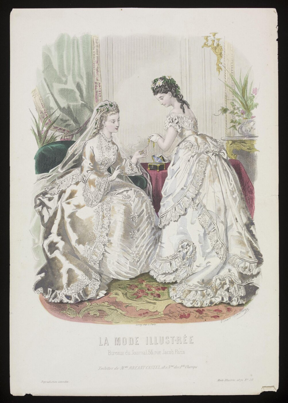 Anaïs Toudouze, La Mode Illustrée