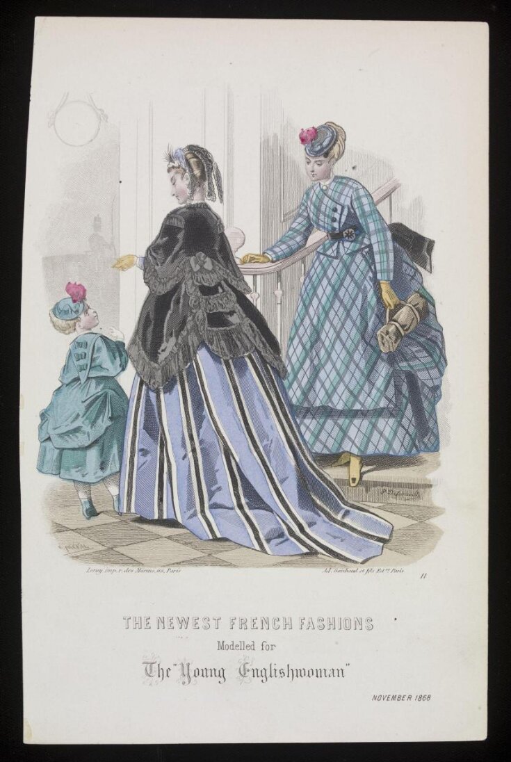 The Newest French Fashions Modelled for the Young Englishwoman image