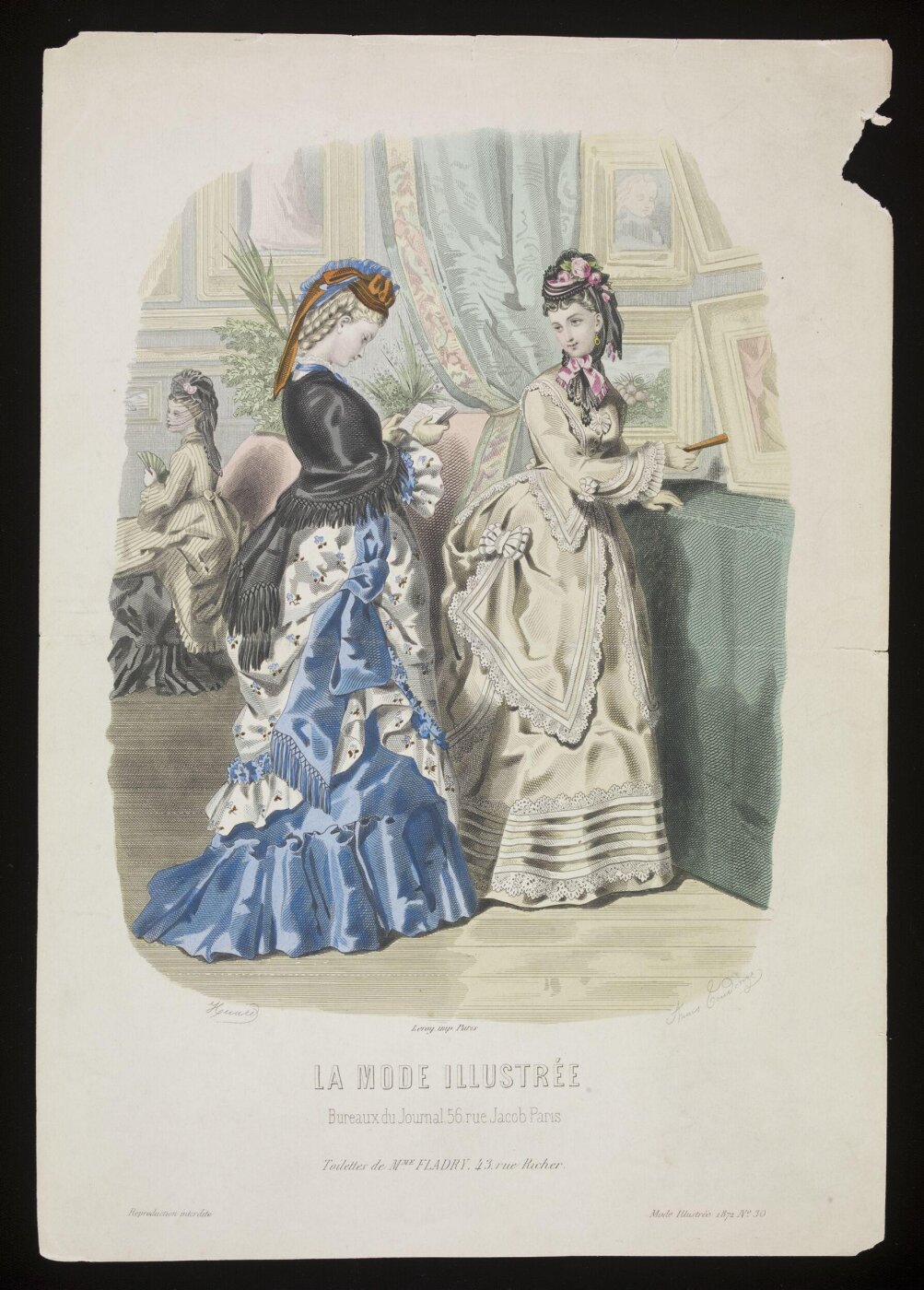 Anaïs Toudouze, La Mode Illustrée