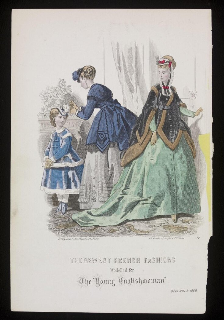 The Newest French Fashions Modelled for the Young Englishwoman top image