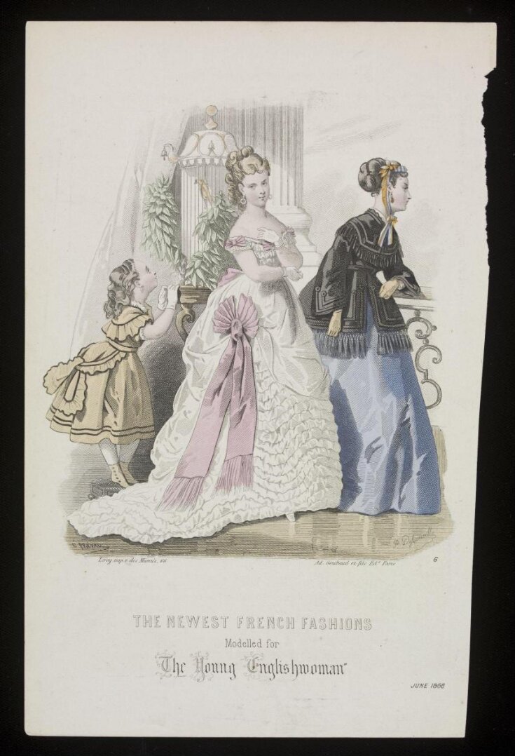 The Newest French Fashions Modelled for the Young Englishwoman top image