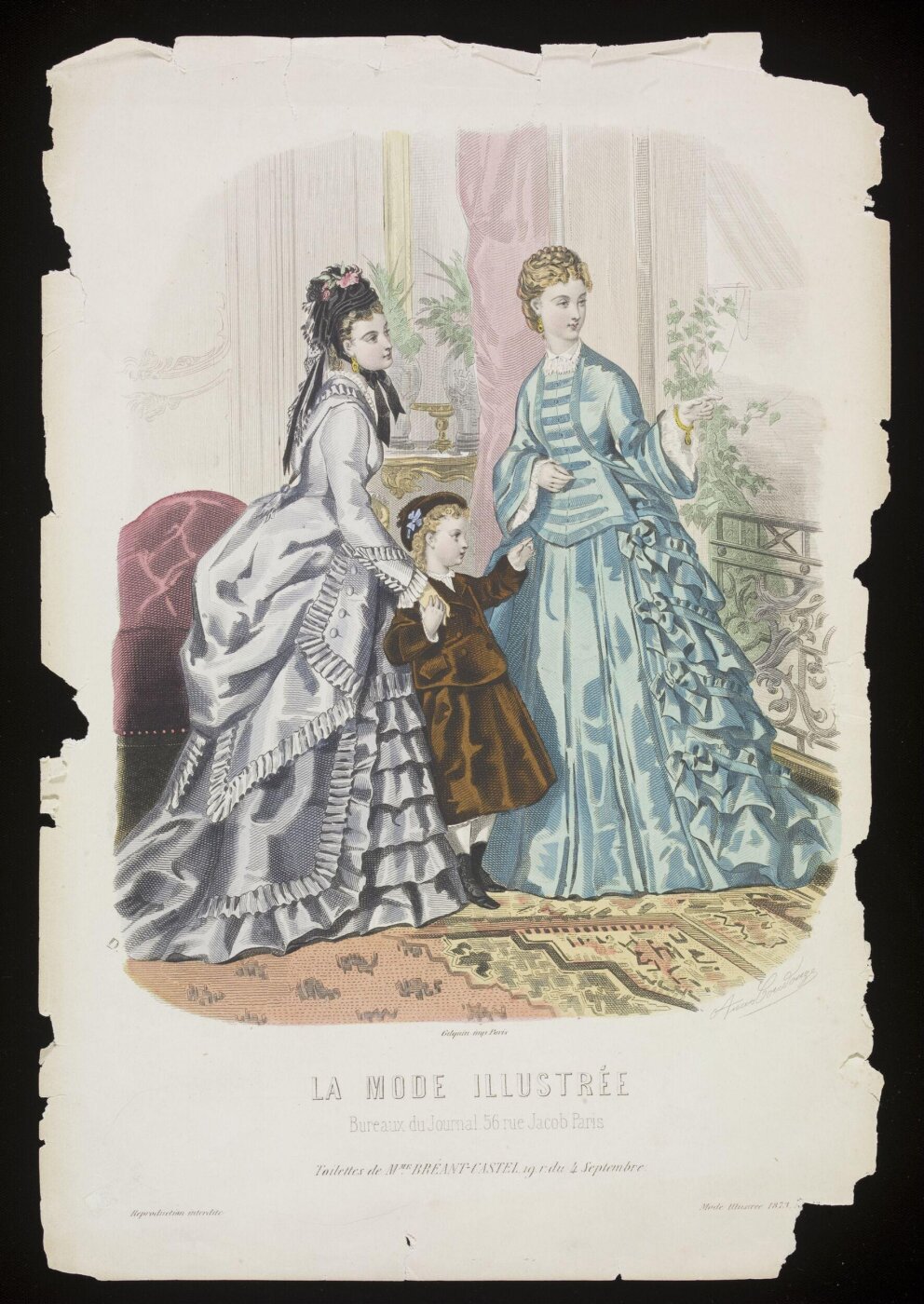 Anaïs Toudouze, La Mode Illustrée