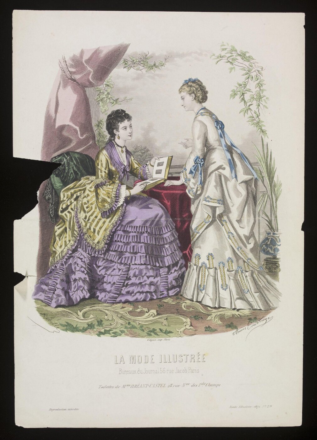Anais Toudouze, La Mode Illustrée
