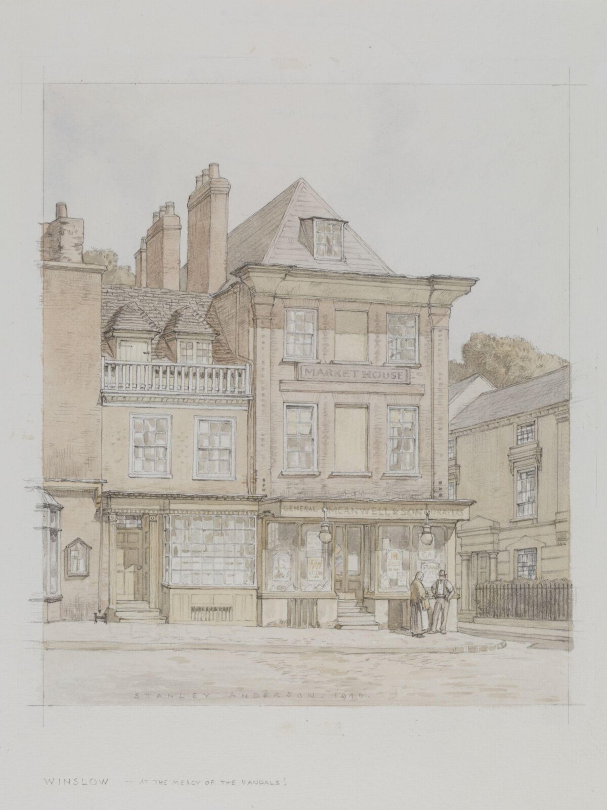 Market House, Winslow, Anderson, 1940