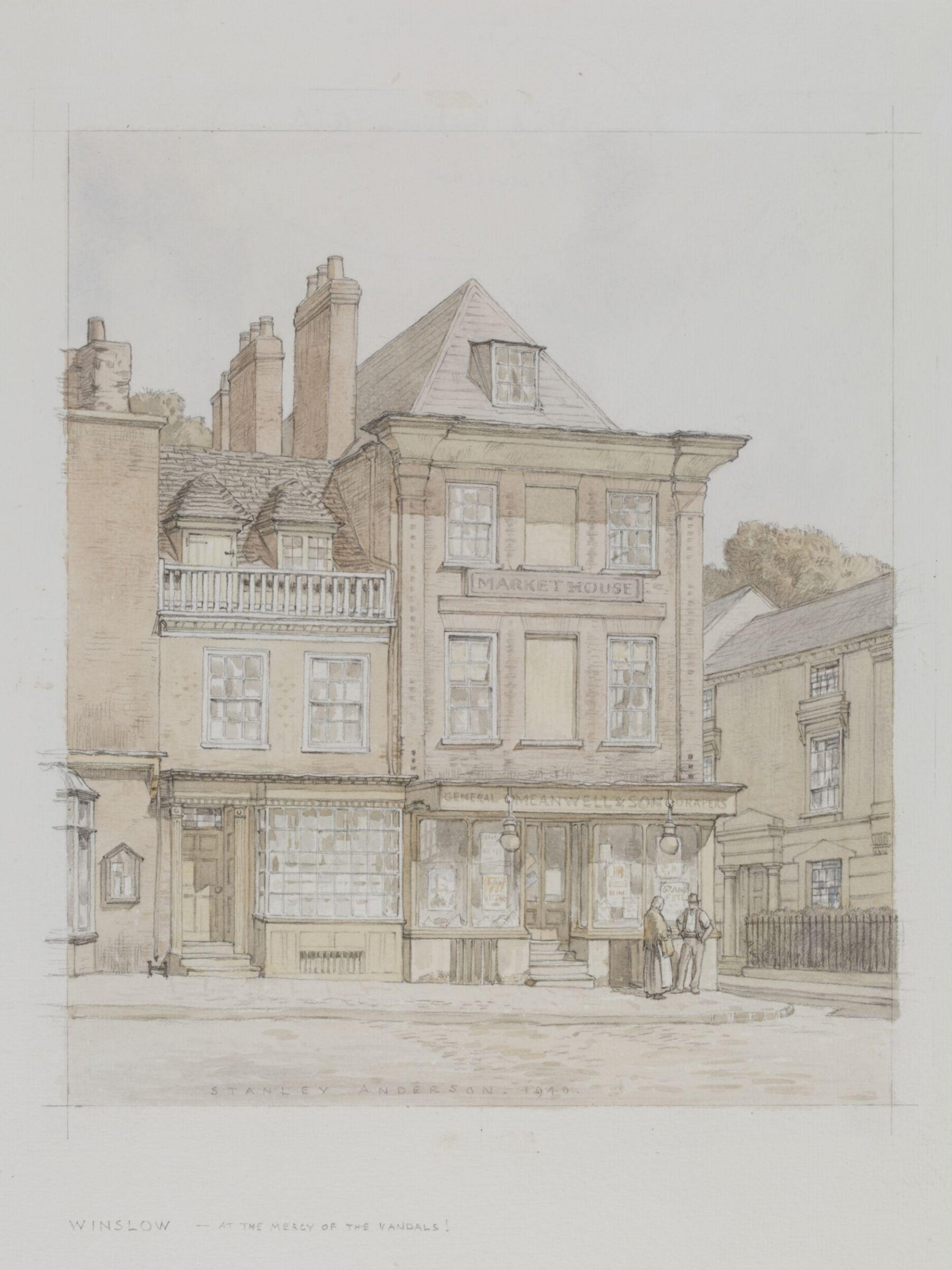 Market House, Winslow, Anderson, 1940