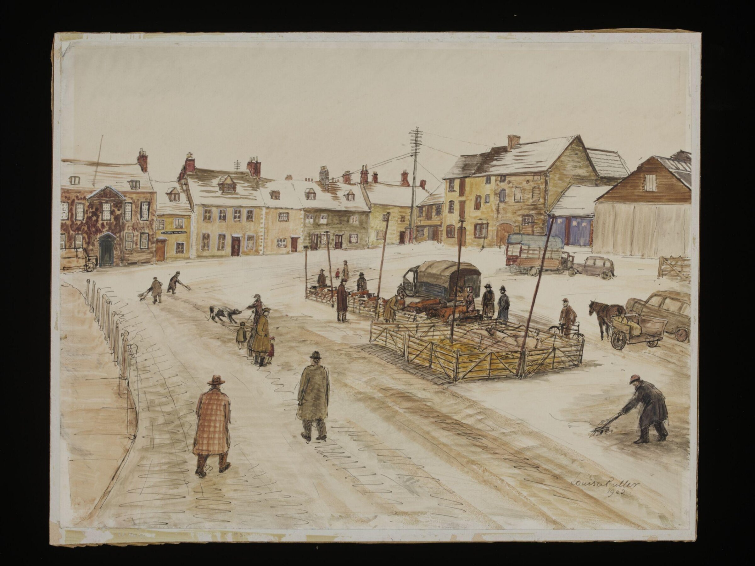 Cross Hayes, Malmesbury, Puller, 1942