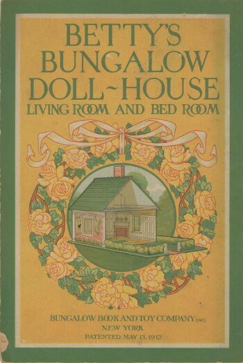 Betty's Bungalow Doll-House: Living Room and Bed Room