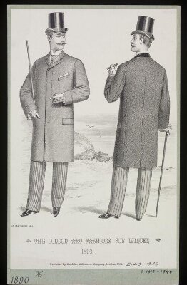 The London Art Fashions For Winter 1890