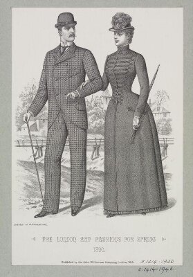 The London Art Fashions Spring 1890