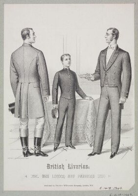 British Liveries. 1890. The London Art Fashions 1890