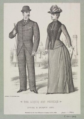 The London Art Fashions Spring & Summer 1890