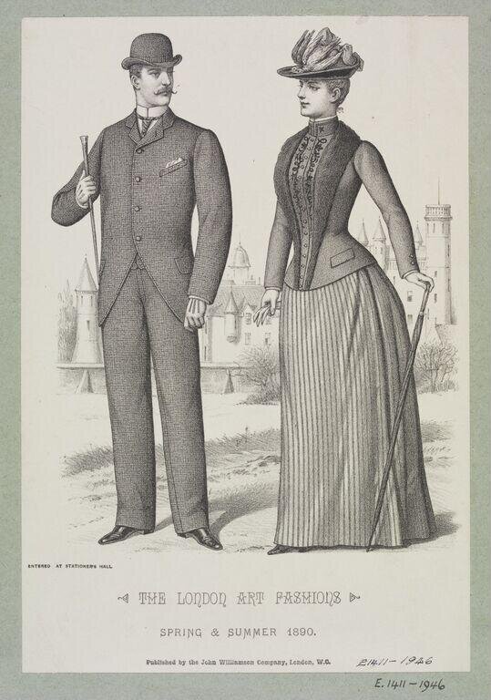 The London Art Fashions Spring & Summer 1890