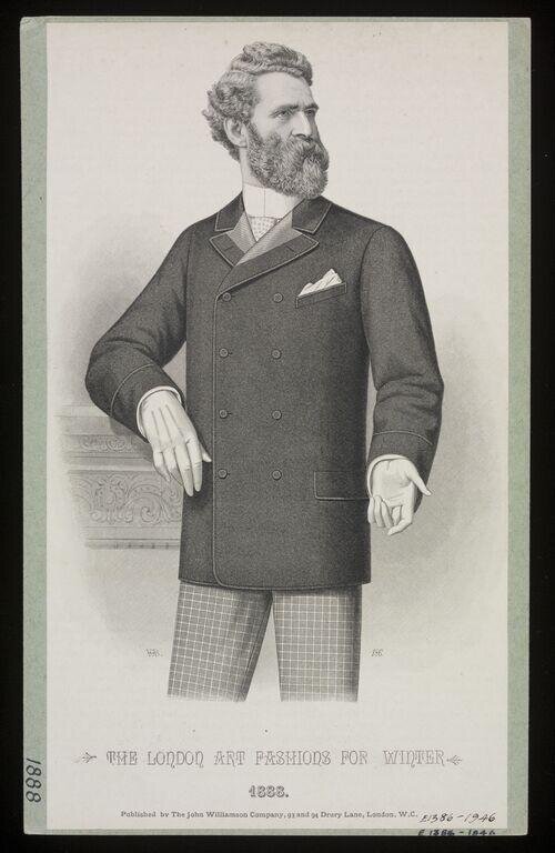 The London Art Fashions For Winter 1888