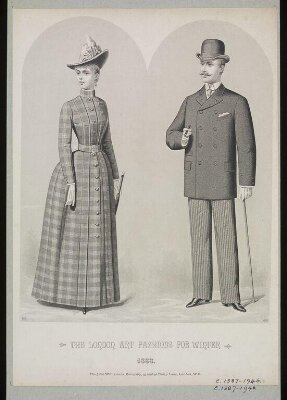 The London Art Fashions For Winter 1888