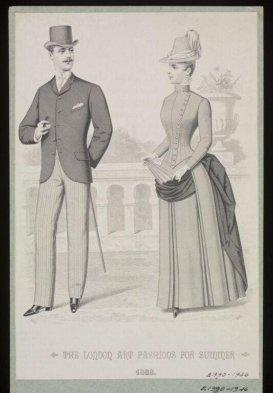 The London Art Fashions For Summer 1888