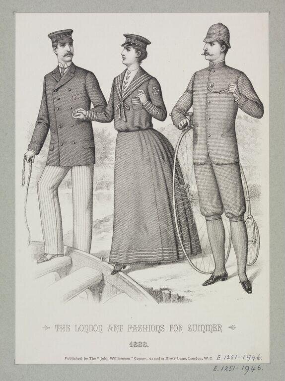 The London Art Fashions For Summer 1888