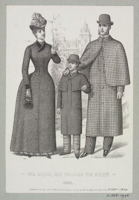 The London Art Fashions For Winter 1888