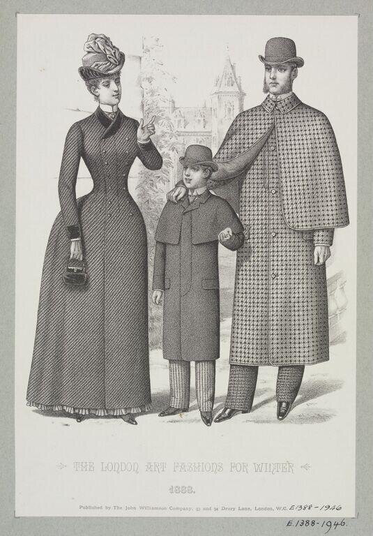 The London Art Fashions For Winter 1888
