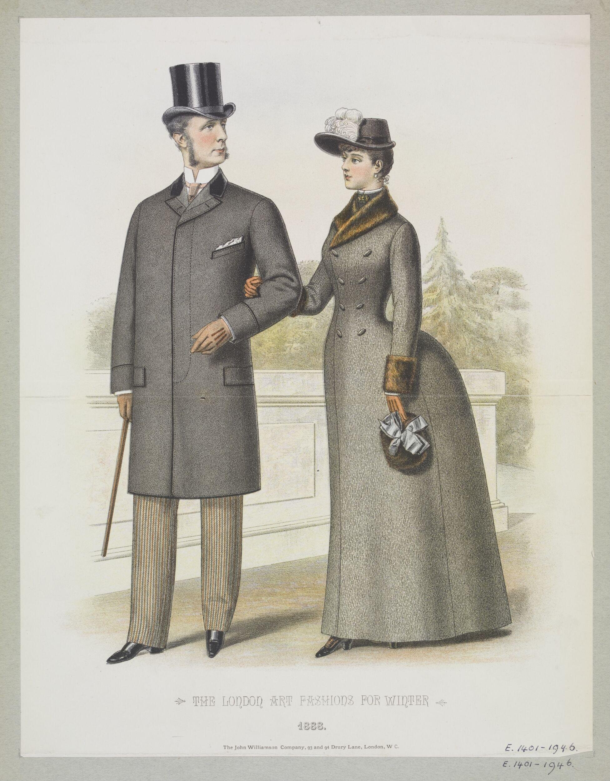 The London Art Fashions for Winter- 1888