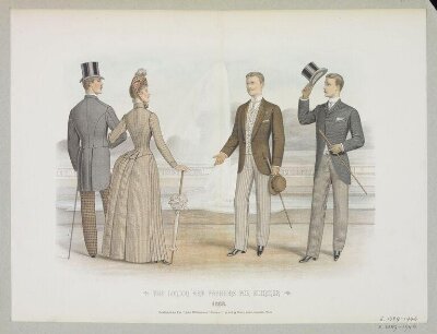 The London Art Fashions For Summer 1888