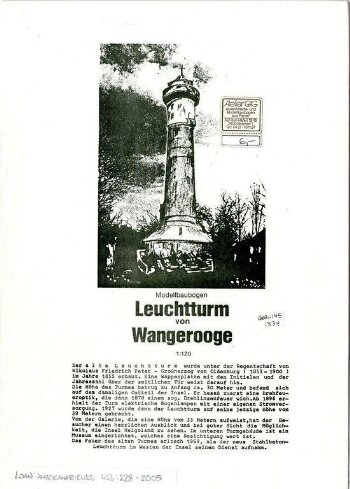 Leuchtturm von Wangerooge