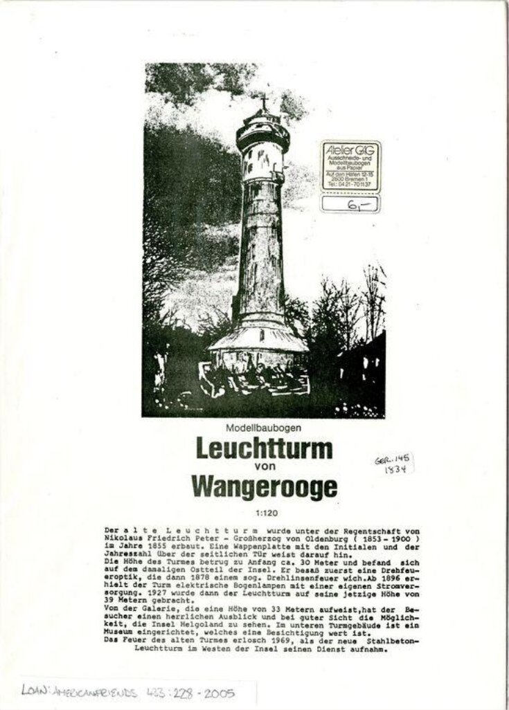 Leuchtturm von Wangerooge image