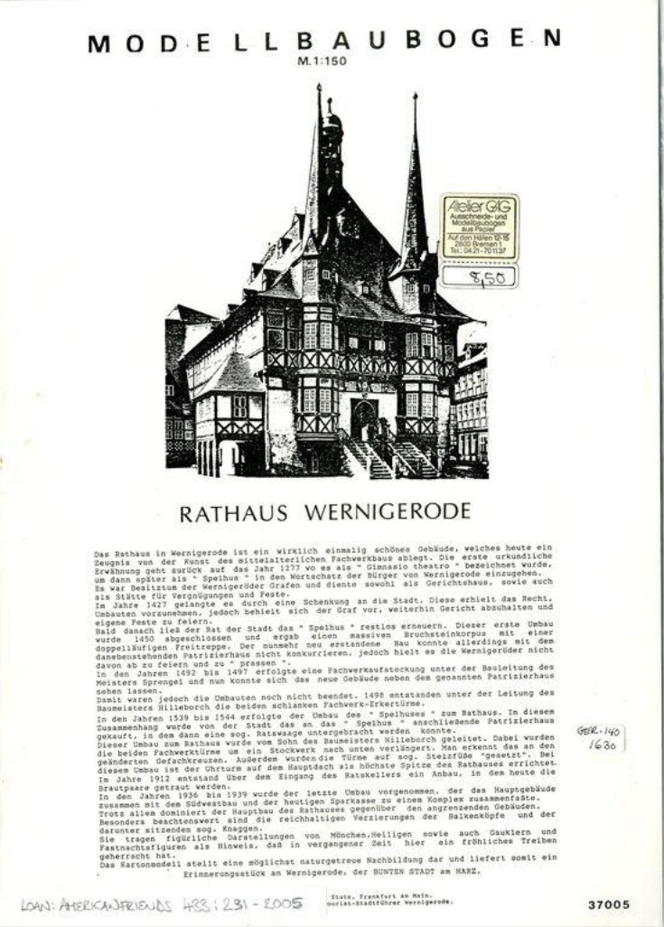 Rathaus Wernigerode top image
