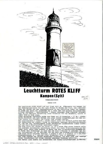 Leuchtturm Rotes Kliff