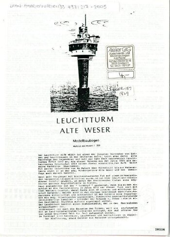 Leuchtturm Alte Weser