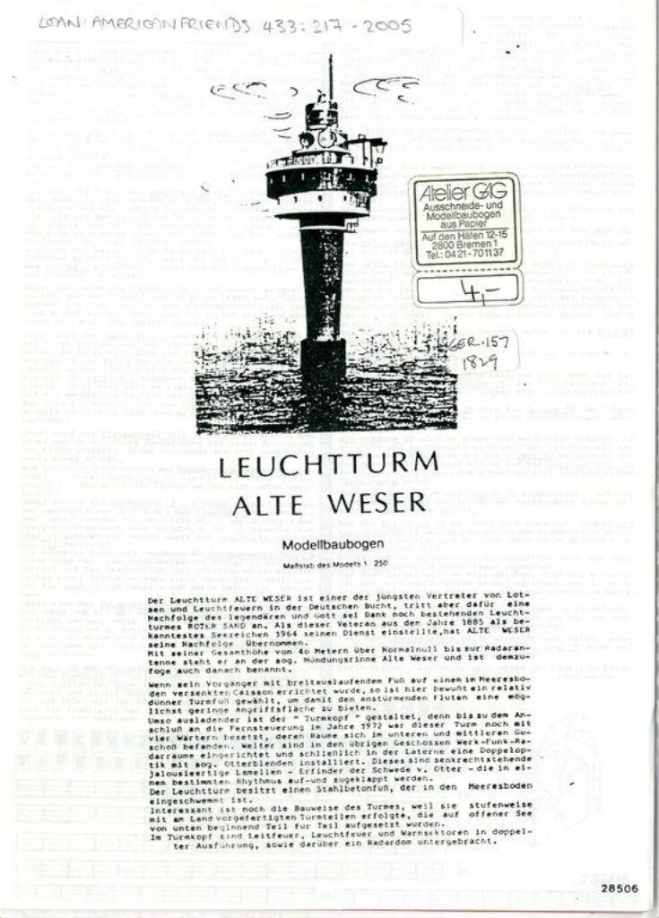 Leuchtturm Alte Weser top image