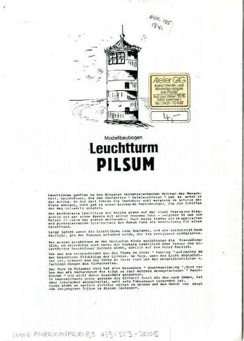 Leuchtturm Pilsum