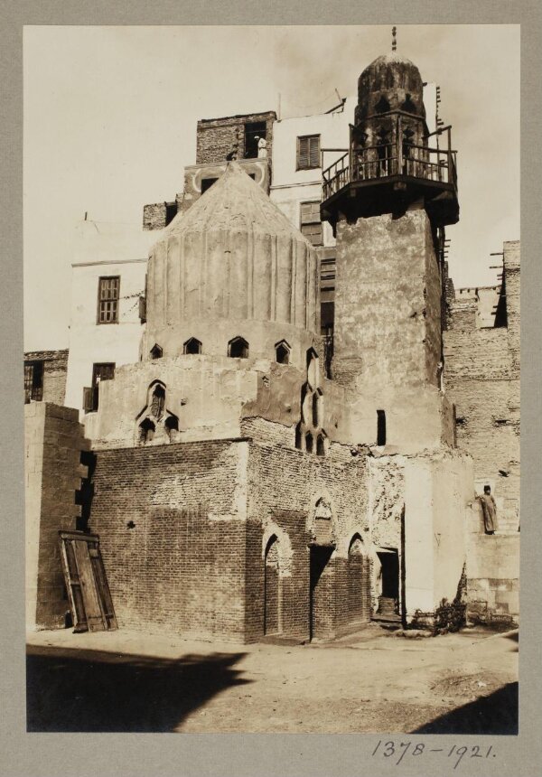 Mausoleum and minaret of Abu'l Ghadanfar, Cairo | K.A.C. Creswell | V&A ...