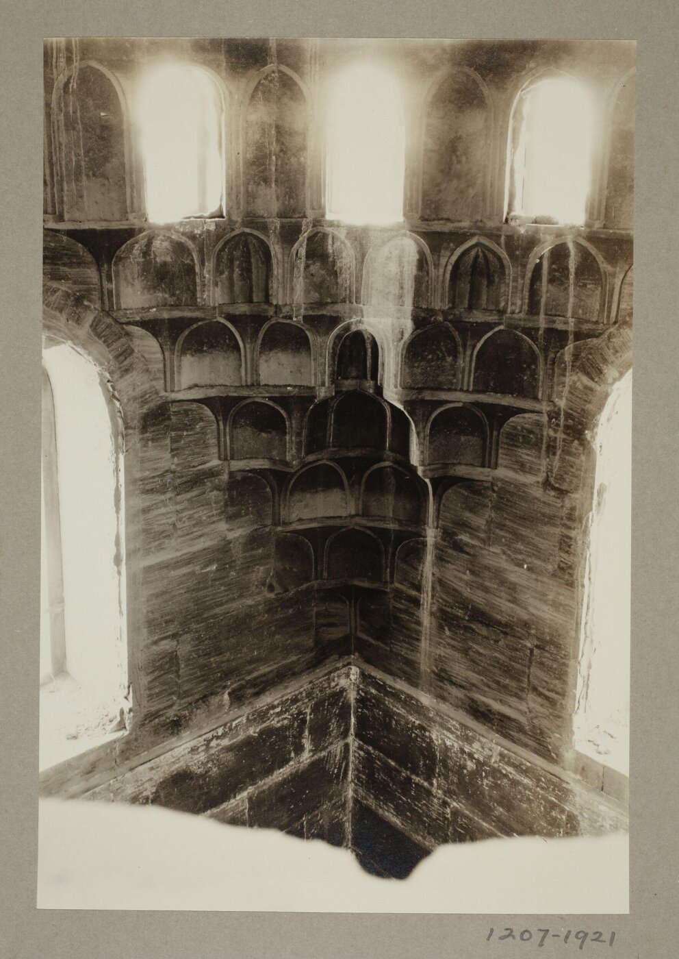 K.A.C. Creswell, Pendentive of mausoleum in the mosque of Mamluk Amir Mahmud al-Kurdi, Cairo