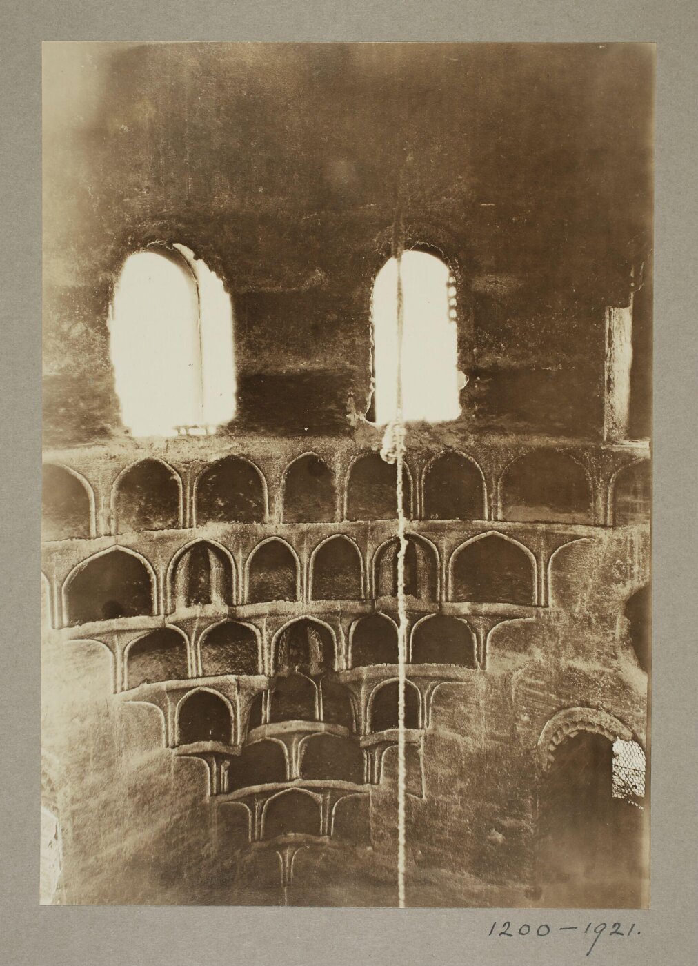 K.A.C. Creswell, Pendentive of mausoleum in the madrasa of Mamluk Amir Inal al-Yusufi, Cairo