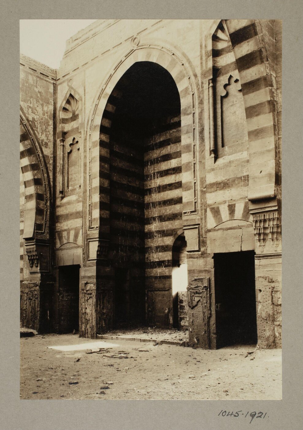 K.A.C. Creswell, South east iwan in the funerary complex of Mamluk Sultan al-Ashraf Inal, Cairo