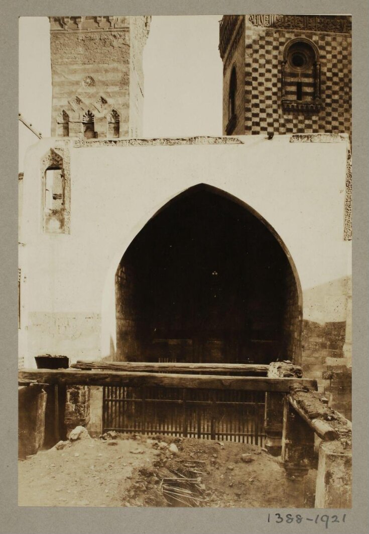 South east iwan at the funerary madrasa of the Mamluk Sultan al-Nasir Muhammad ibn Qalawun, Cairo top image