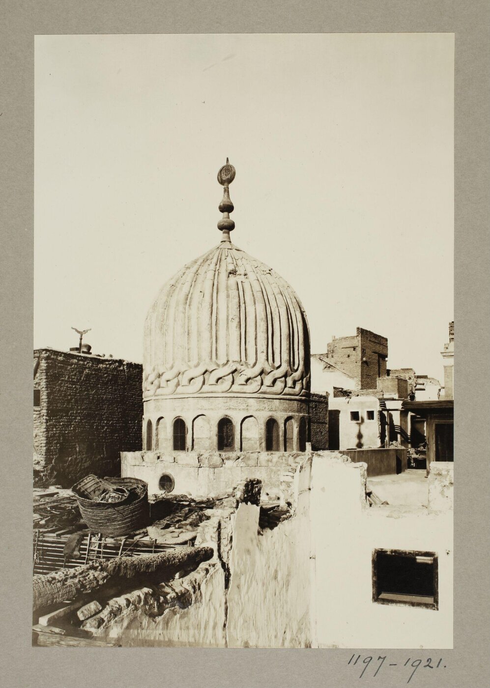 K.A.C. Creswell, Dome of Madrasa of Mamluk Amir Inal al-Yusufi, Cairo