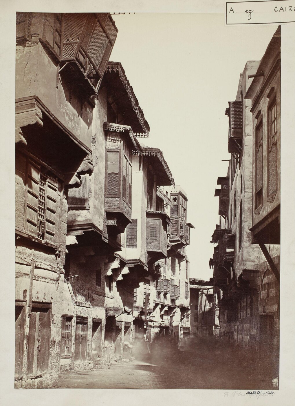 Unknown, Street scene, Cairo